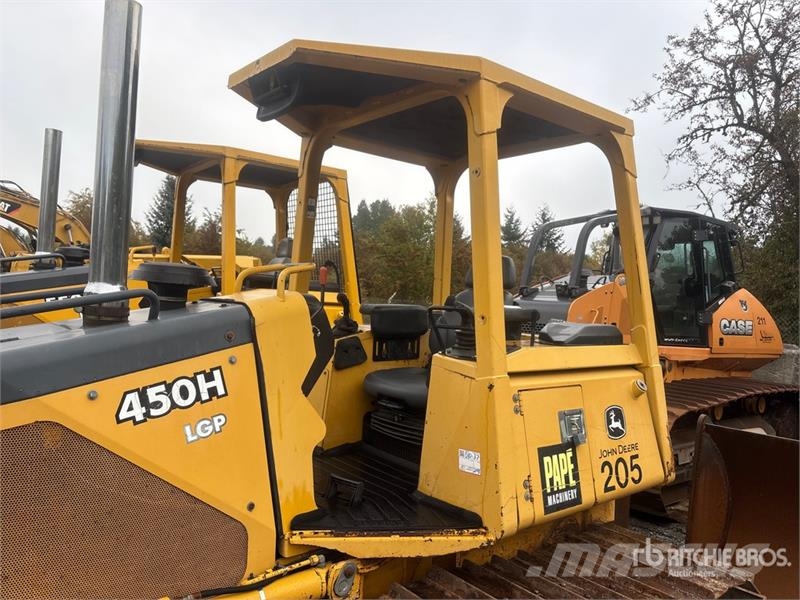 John Deere 450H LGP Μπουλντόζες με ερπύστριες