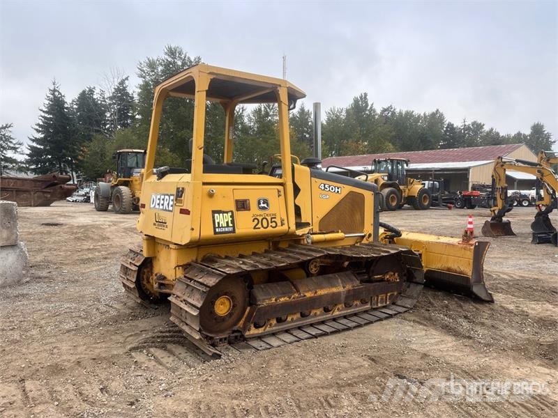 John Deere 450H LGP Μπουλντόζες με ερπύστριες