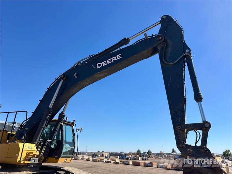 John Deere 470G LC FT4 Tracked Excavator Bagri goseničarji
