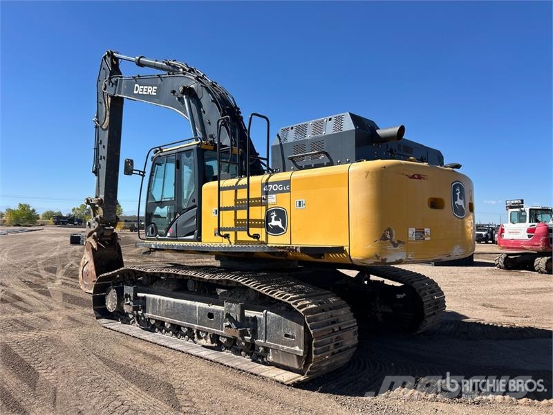 John Deere 470G LC FT4 Tracked Excavator Bagri goseničarji