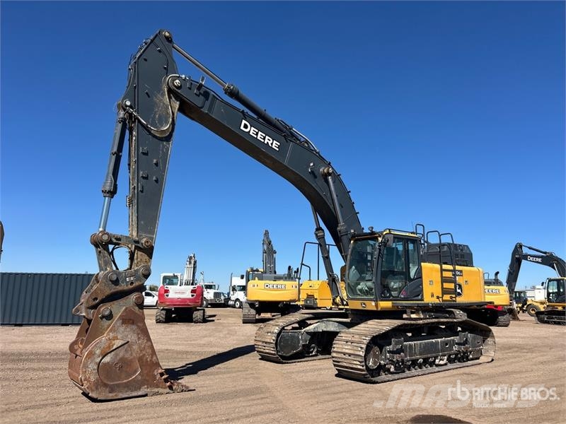 John Deere 470G LC FT4 Tracked Excavator Bagri goseničarji
