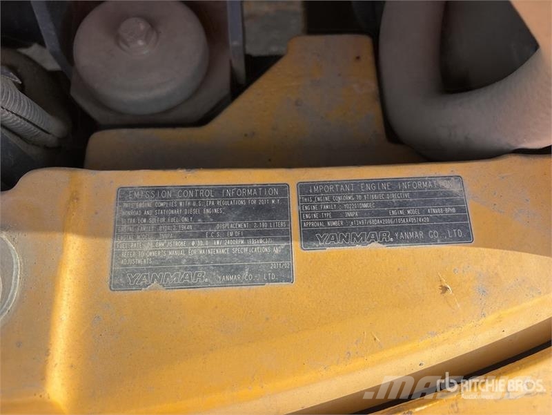 John Deere 50D Mini ekskavatori < 7 t