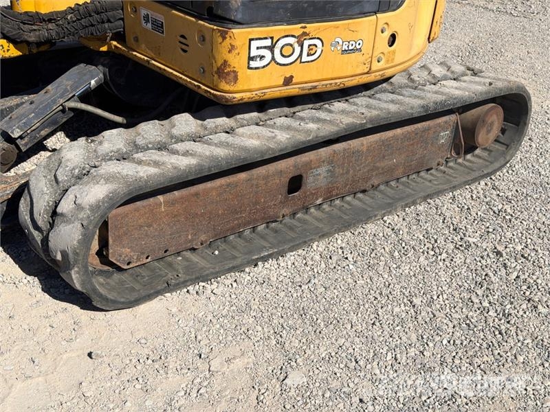 John Deere 50D Minigraafmachines < 7t
