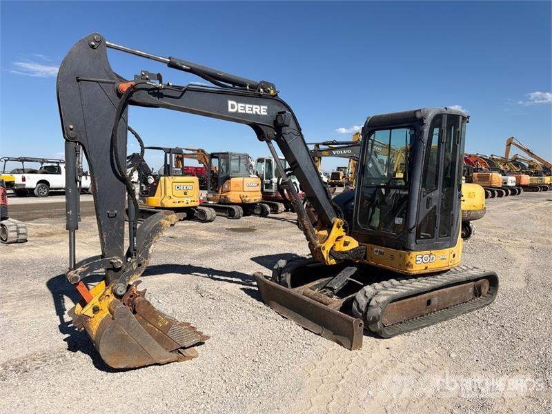 John Deere 50D Minigraafmachines < 7t