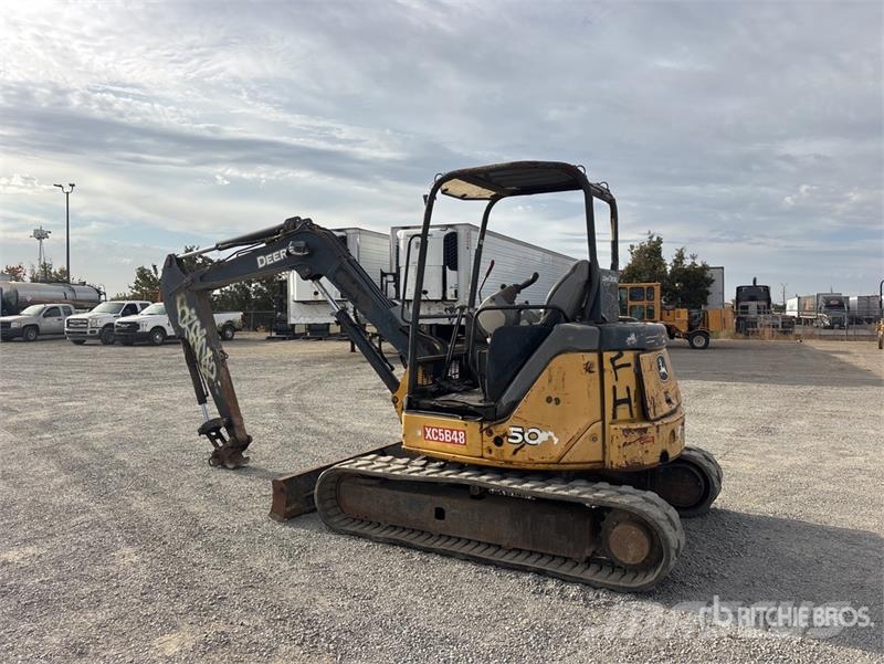 John Deere 50D Mini ekskavatori < 7 t