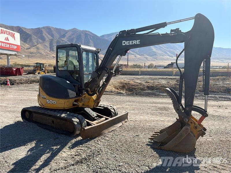 John Deere 50D Minigraafmachines < 7t