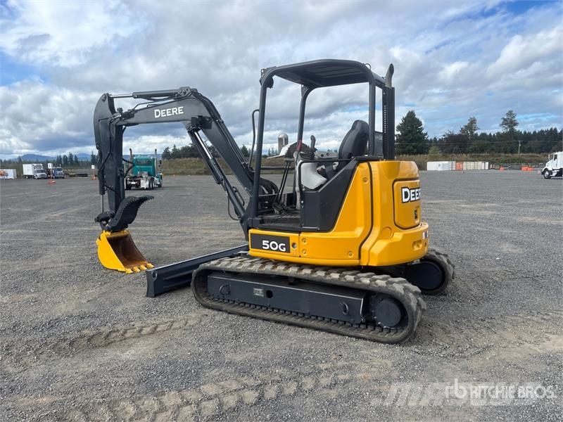 John Deere 50G Mini bageri <7t
