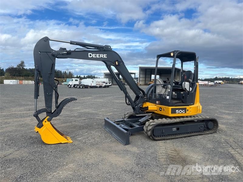 John Deere 50G Mini bageri <7t