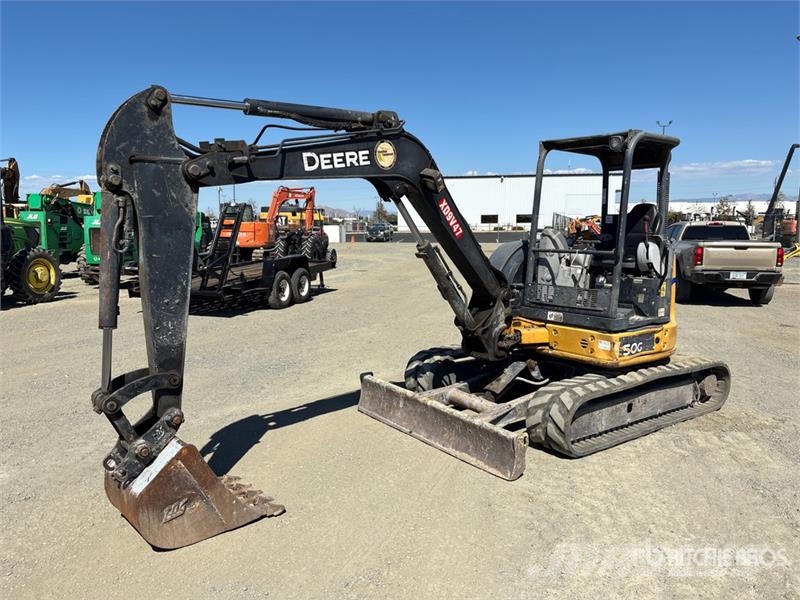 John Deere 50G Mini kotrók < 7t