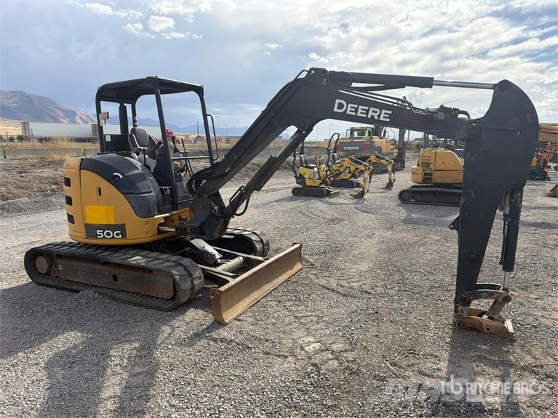 John Deere 50G Miniekskavaatorid < 7 t