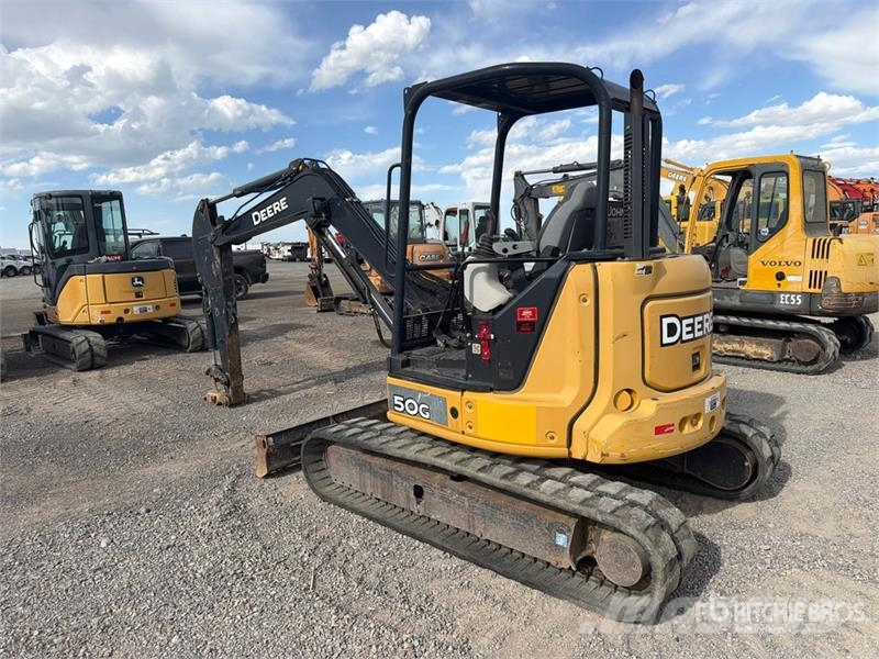 John Deere 50G Miniekskavaatorid < 7 t