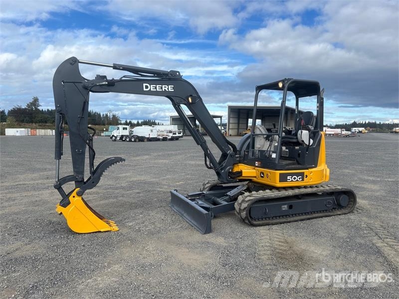 John Deere 50G Mini bageri <7t
