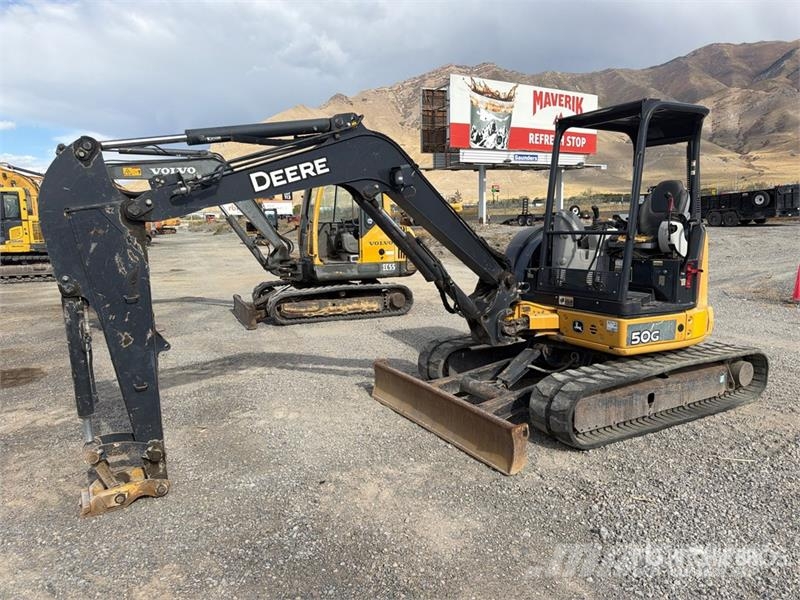 John Deere 50G Miniekskavaatorid < 7 t
