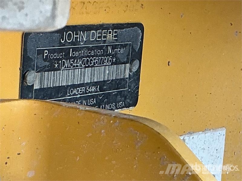 John Deere 544 K Wheel Loader 輪胎式裝載機