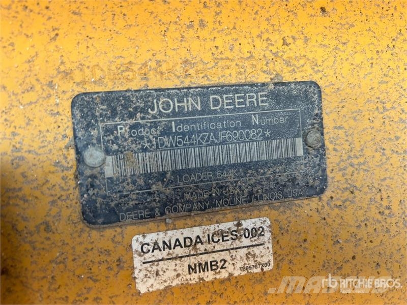 John Deere 544 K Wheel Loader Læssemaskiner på hjul
