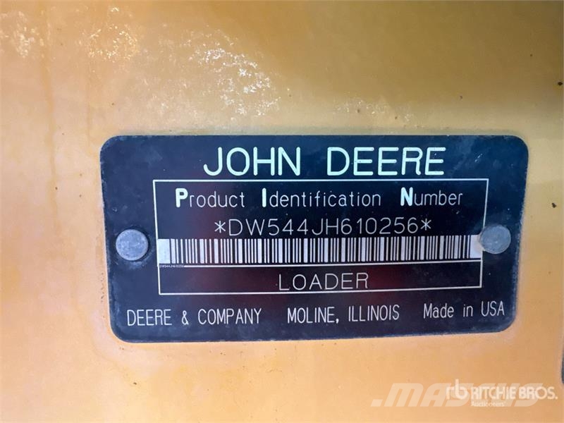 John Deere 544J Wheel loaders