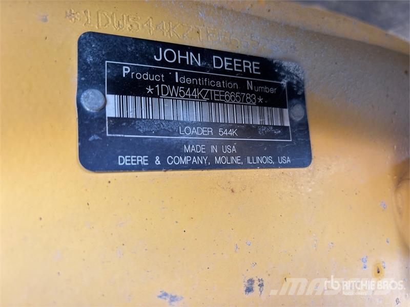 John Deere 544K Wheel Loader لوادر بعجل