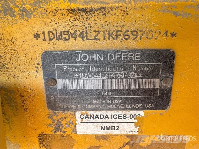 John Deere 544L Wheel Loader Wheel loaders