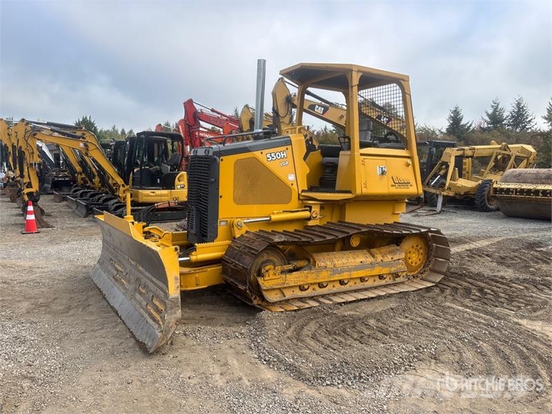 John Deere 550H Μπουλντόζες με ερπύστριες