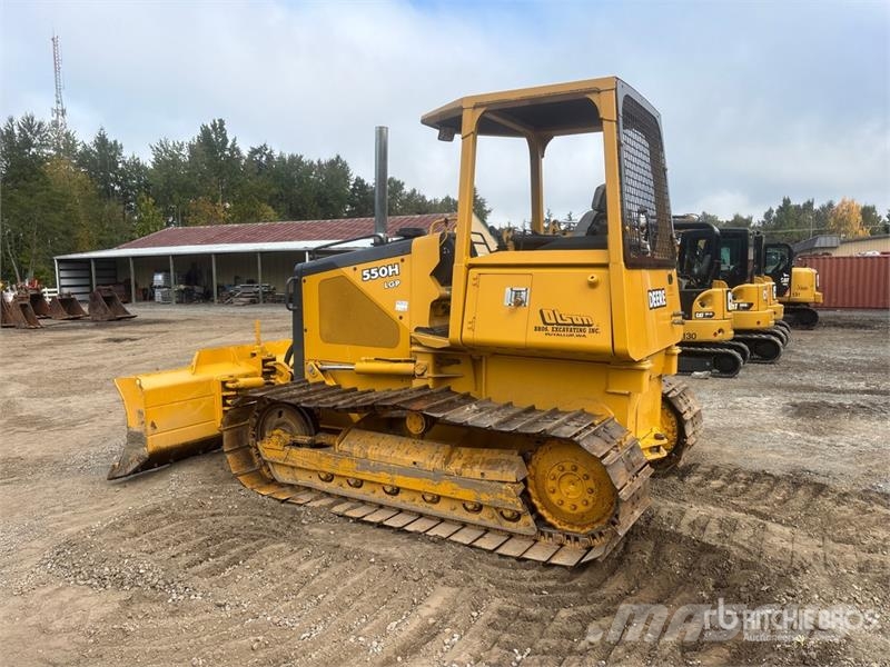 John Deere 550H Μπουλντόζες με ερπύστριες
