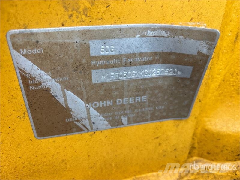 John Deere 60G Εκσκαφείς με ερπύστριες