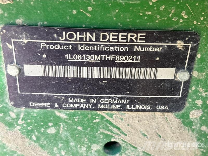 John Deere 6130M 트랙터