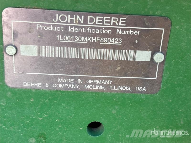 John Deere 6130M 트랙터