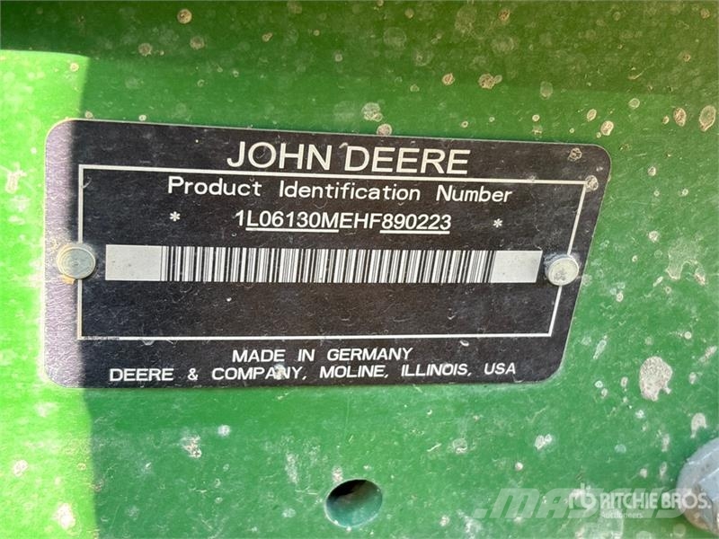 John Deere 6130M 트랙터