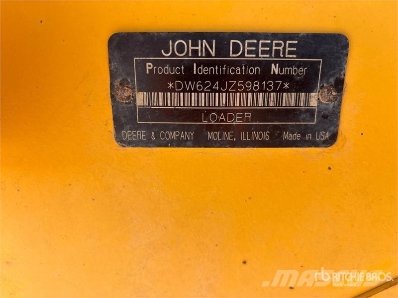 John Deere 624J Wheel Loader Utovarivači na točkove