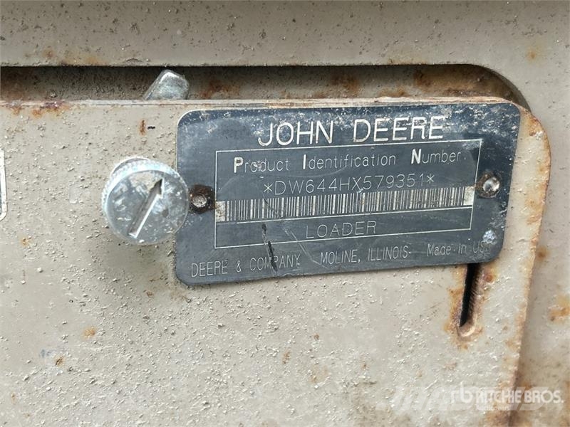 John Deere 644H Wheel loaders