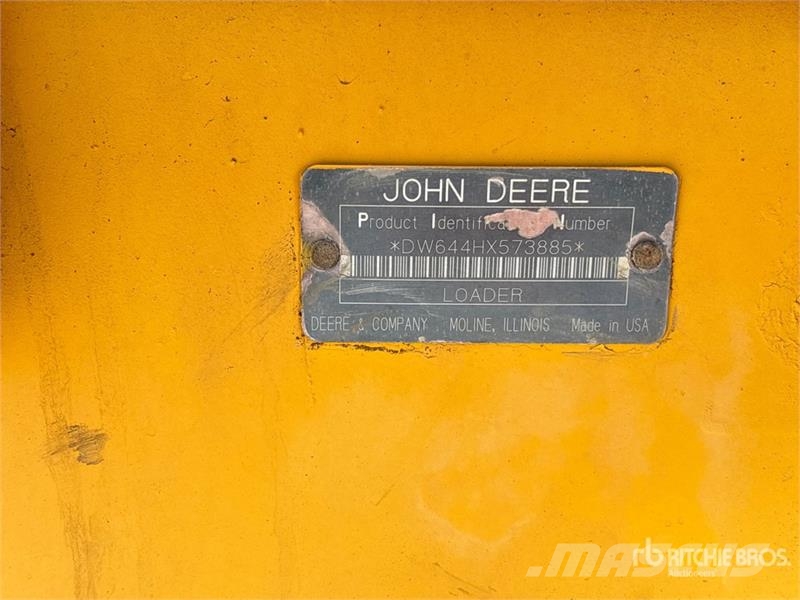 John Deere 644H ホイールローダー・タイヤショベル