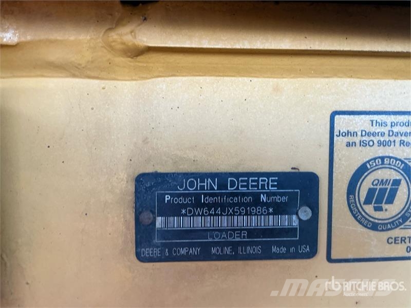 John Deere 644J Wielladers