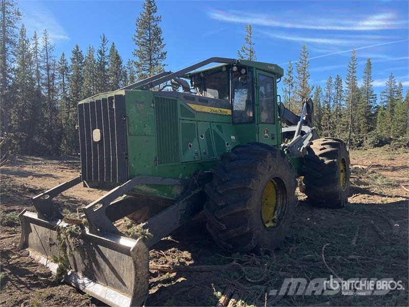 John Deere 648L Skidder Miško vilkikai