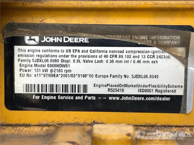 John Deere 672D Motoniveladoras