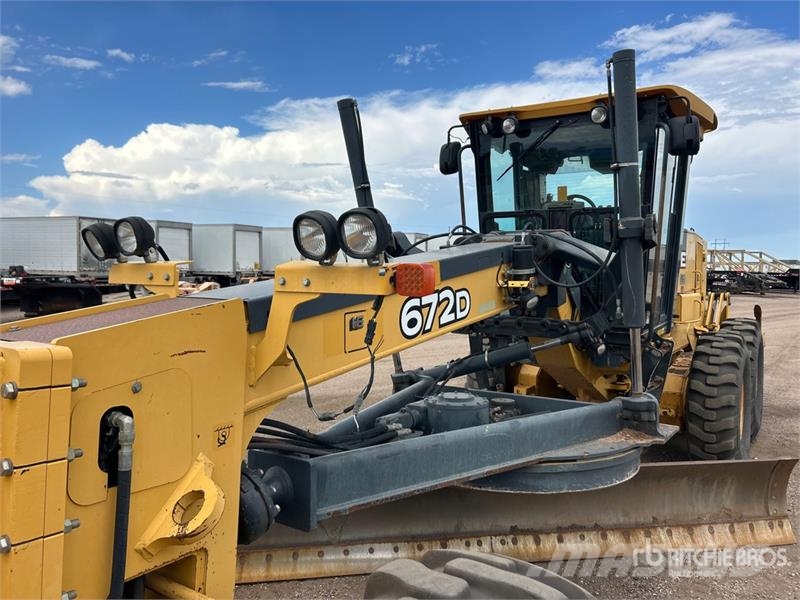 John Deere 672D Motoniveladoras