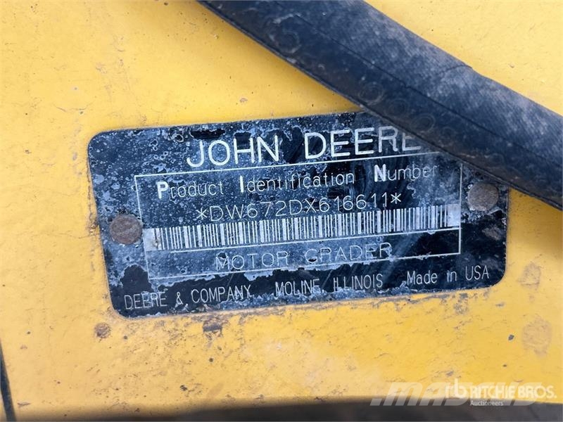 John Deere 672D Motoniveladoras