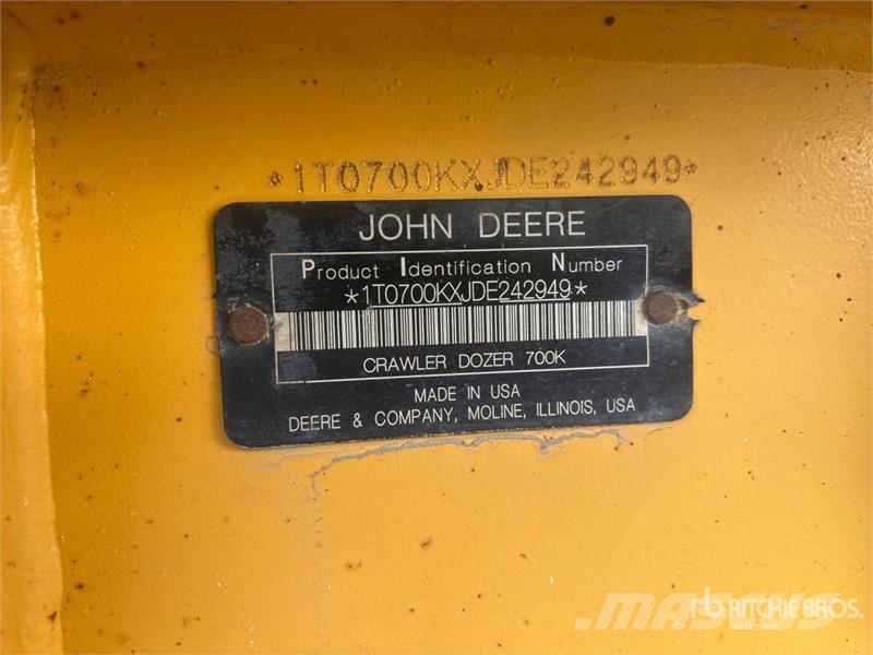 John Deere 700K Crawler Dozer Crawler dozers