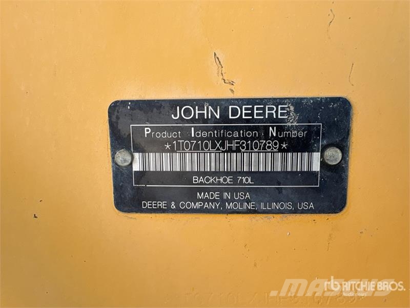 John Deere 710L 4x4 Backhoe Loader バックホーローダー