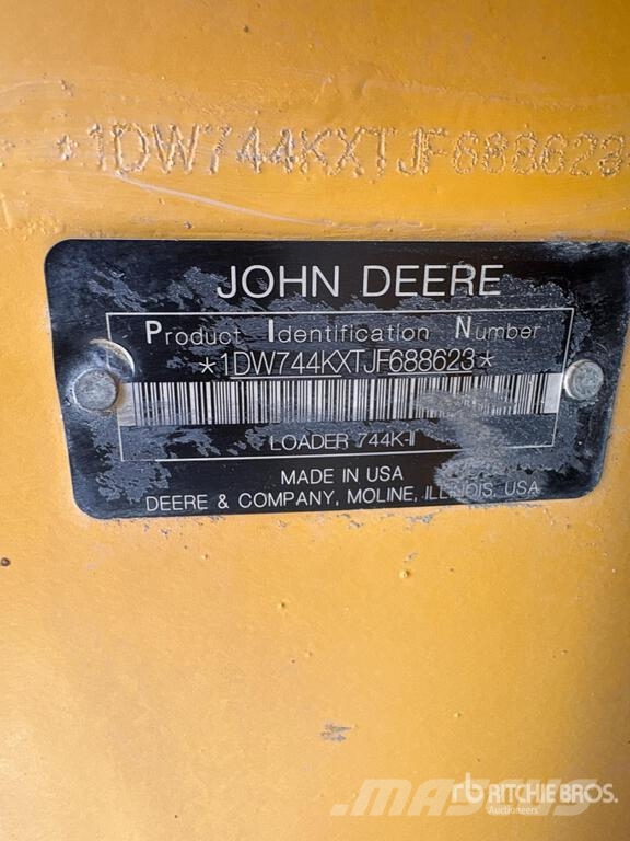 John Deere 744K Wheel Loader Φορτωτές με λάστιχα (Τροχοφόροι)