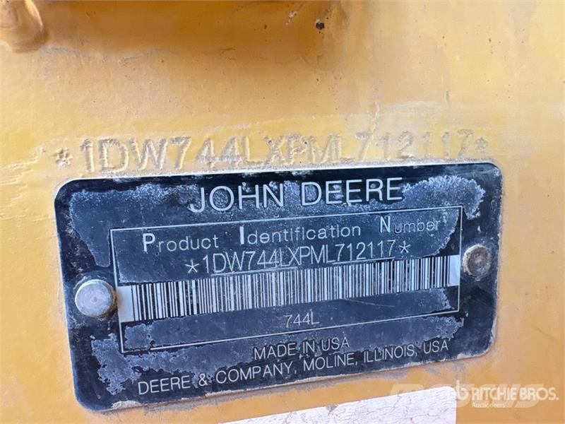 John Deere 744L Wheel Loader Utovarivači na točkove