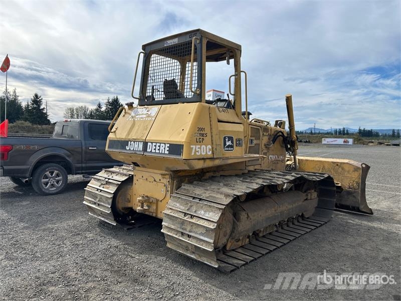 John Deere 750C Pásové dozery