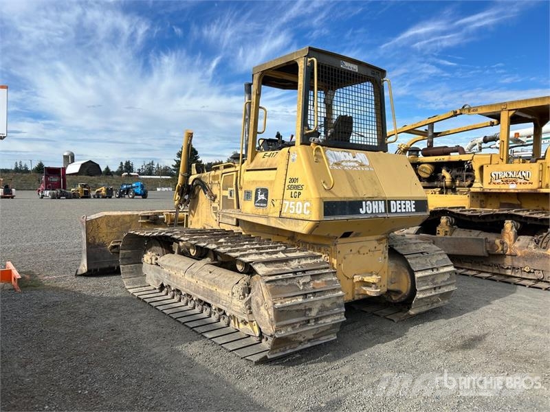 John Deere 750C Pásové dozery