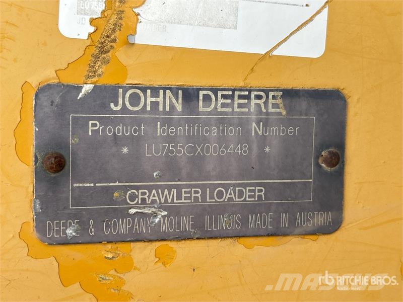 John Deere 755C クローラーローダー