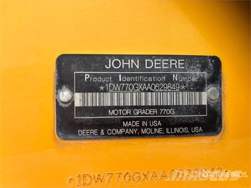 John Deere 770G AWD Motor Grader 平土機