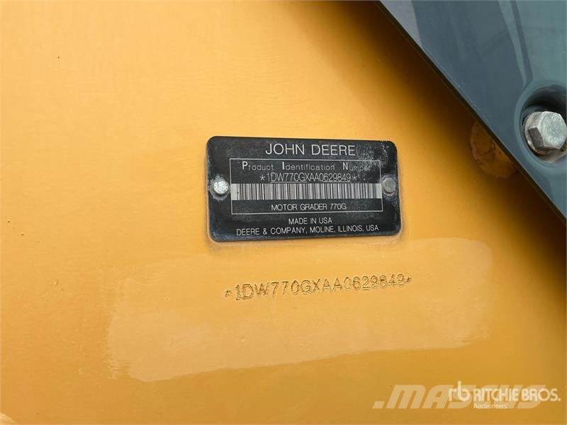 John Deere 770G AWD Motor Grader 平土機