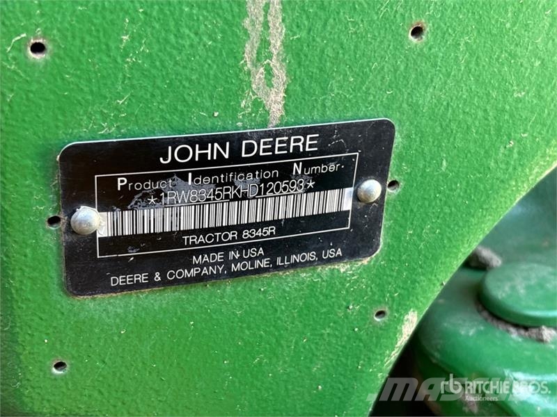 John Deere 8345R Traktorer