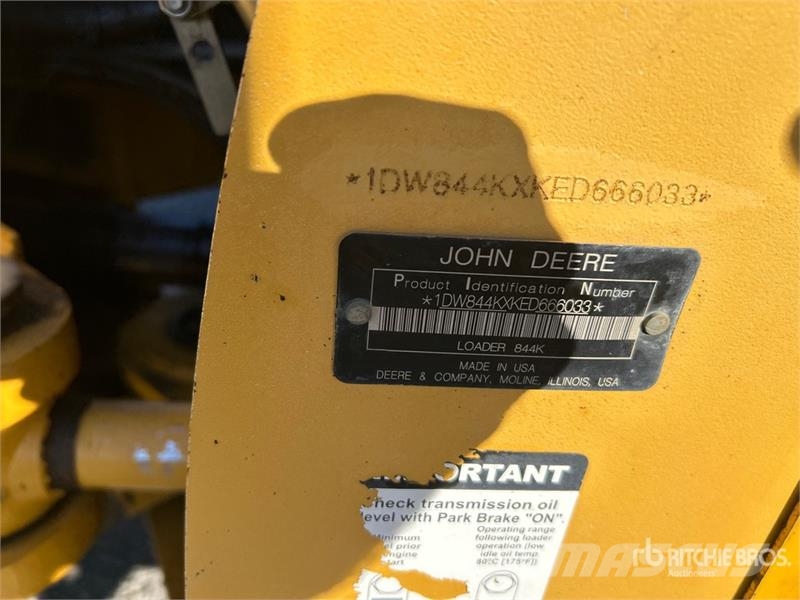John Deere 844K-II Wheel Loader Carregadeiras de rodas