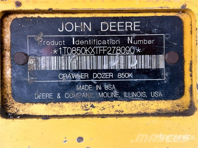 John Deere 850K Crawler Dozer Buldožerji goseničarji