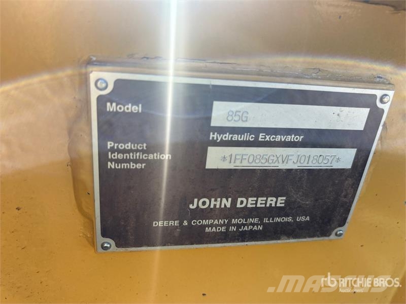 John Deere 85G Bageri guseničari