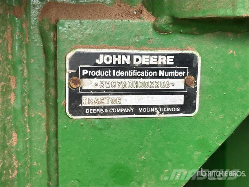 John Deere 8760 Ostale poljoprivredne mašine